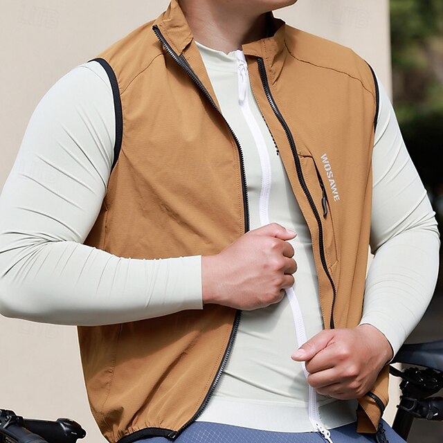Men's Women's Cycling Vest Sleeveless Bike Vest /
