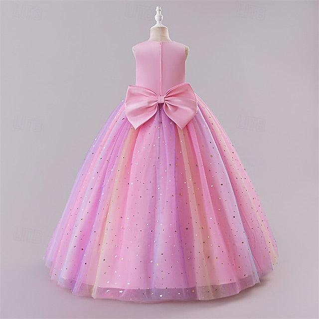 Girls' Princess Kid's Dress Girl Flower