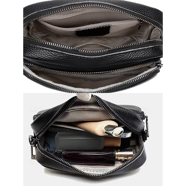 Crossbody Bag Women's Handbag Leather Office Bags Shoulder