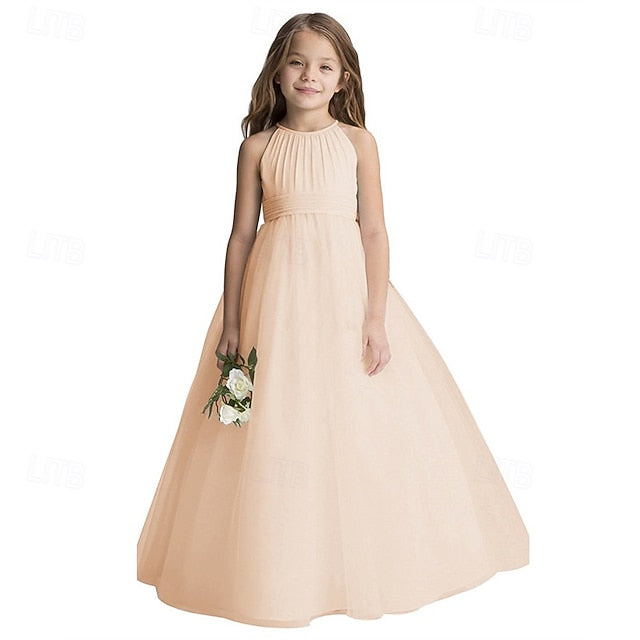 Flower Kid's Girl Girls' Dress Princess