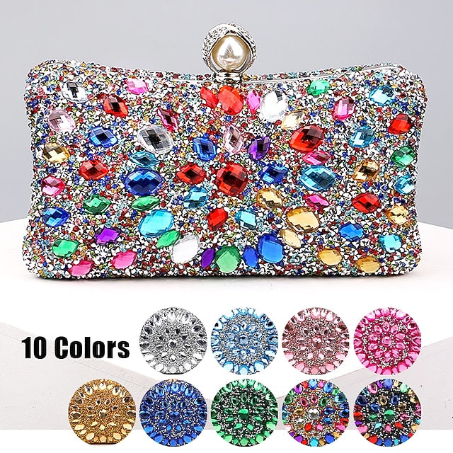 Bag Clutch Wristlet Women's Evening Polyester Bags