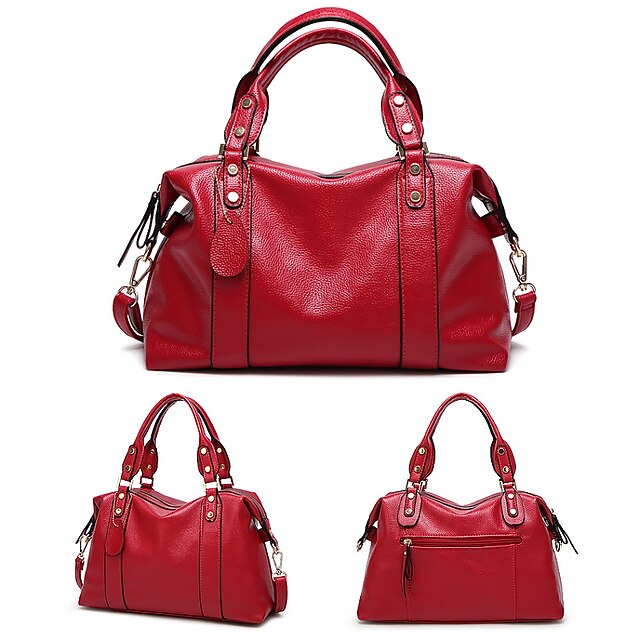 Bag Shoulder Handbag Crossbody PU Women's Boston