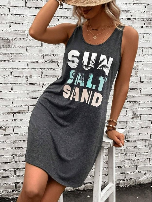 Women's Mini Dress Summer Dress Vacation Casual Beach Daily