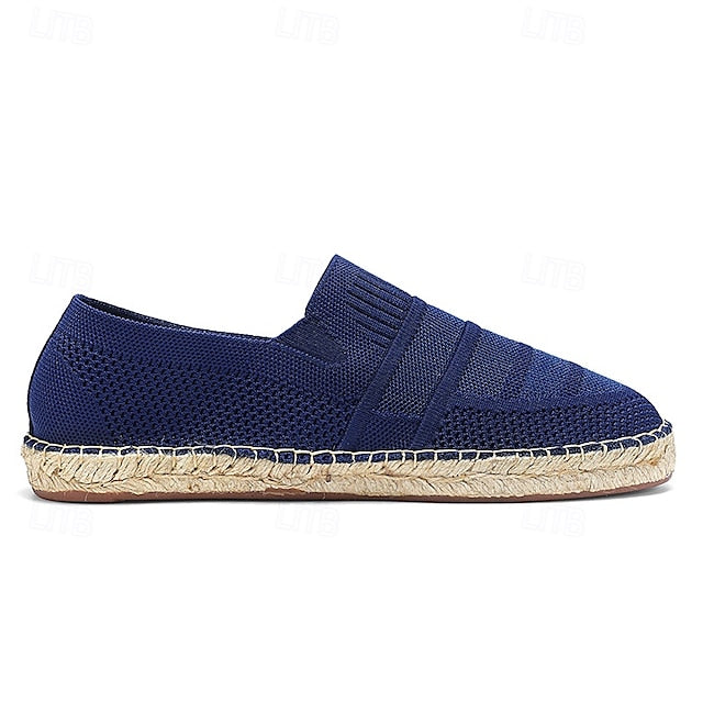 with Woven – Design Espadrilles Beige Men's Vacation
