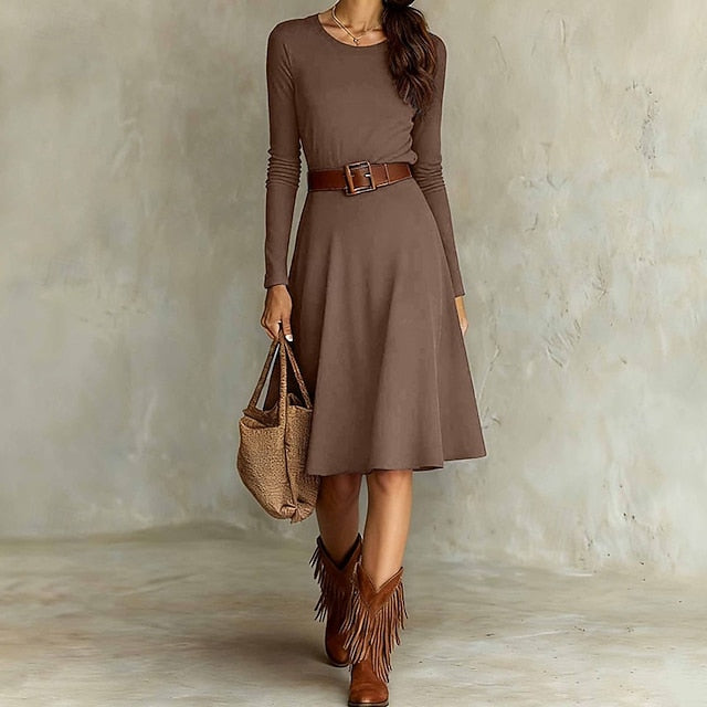 Women's Long Dress Maxi Dress Black Dress Casual Dress