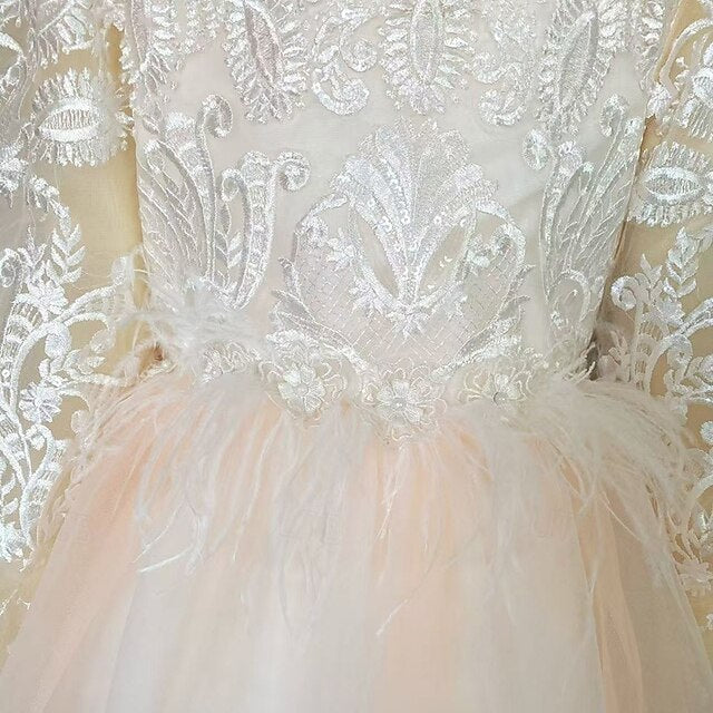 Wedding Girl Party Girls' Princess Dress Flower