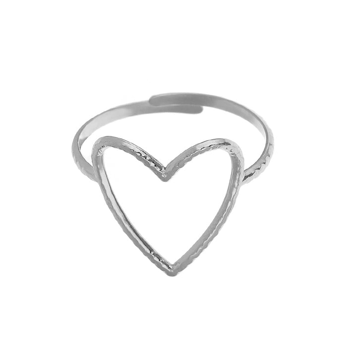 Luxury Gold Heart Ring