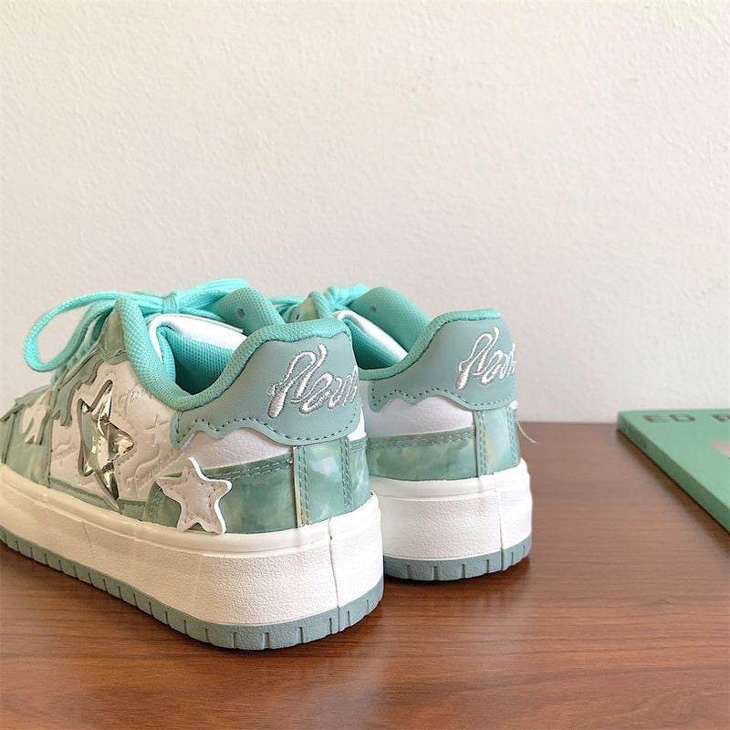 Star Sky Blue Sneakers