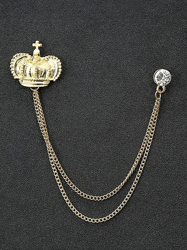 Christmas Alloy Men's Collar Reindeer Elegant – Pins