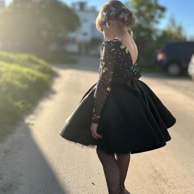 Communion Kids Girl Girls' First Flower Party Dress