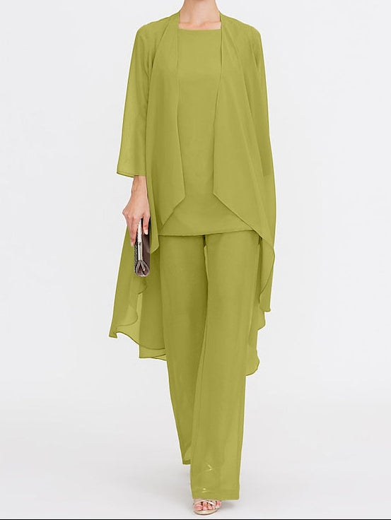 3 Mother Wedding Piece the of Bride Beach Pantsuit