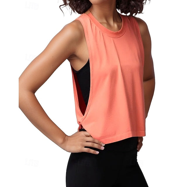Women's Track Top Running Vests Trackshirt Patchwork