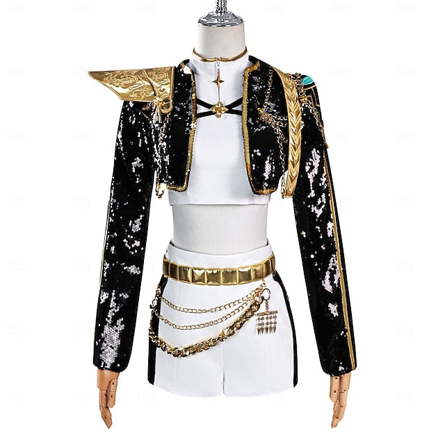 Korean Idol Inspired Pop Star Costume Fancy Dress Virtual Idol