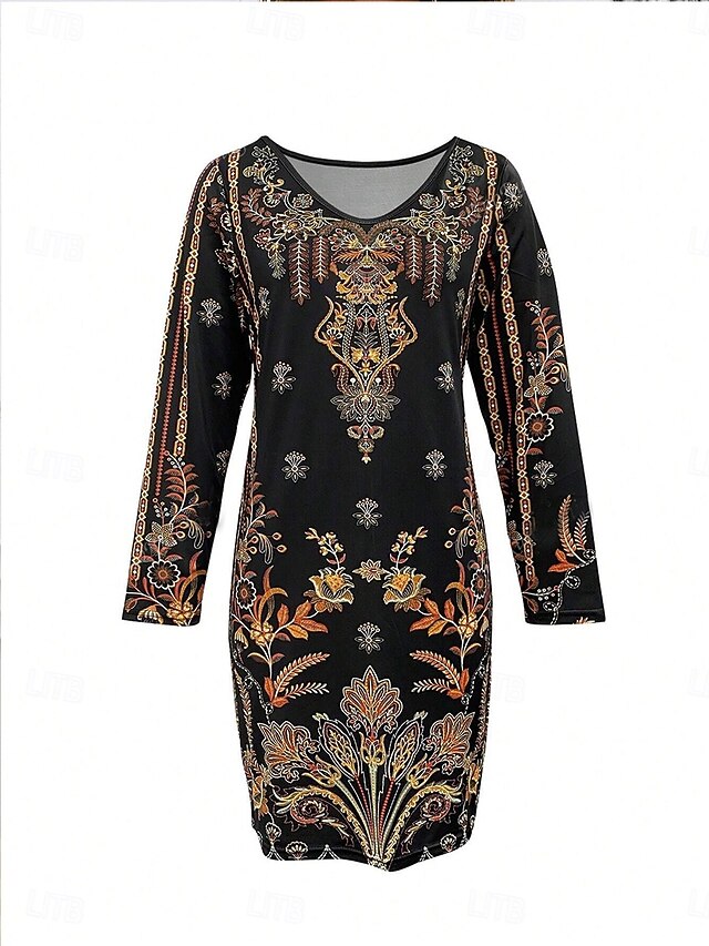 Women's Mini Dress Casual Dress Winter Dress Semi Formal