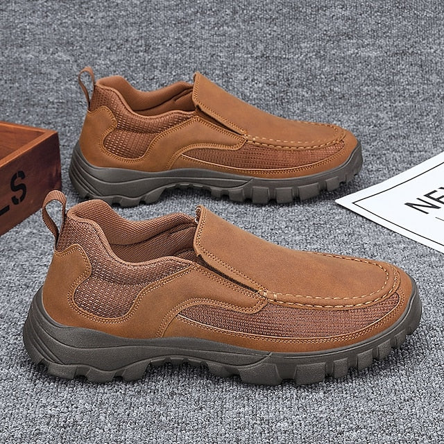 Sandals Slip-On Perforated Design Stylish with Maroon Men's