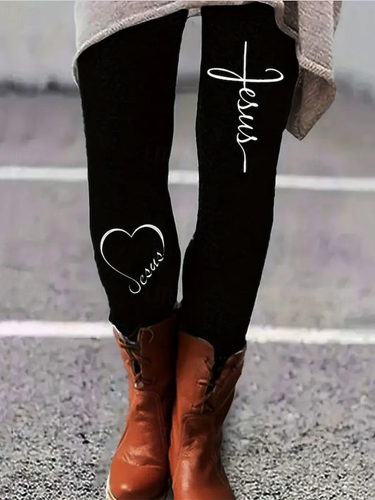 Women's Chinos Leggings Cozy Leggings Vacation Vintage