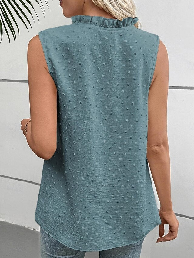 Women's T Shirt Tee Top Lace Patchwork Plain Fashion