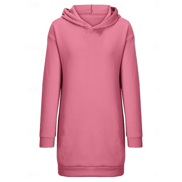 Women's Mini Dress Hoodie Dress Casual Dress Fashion Modern