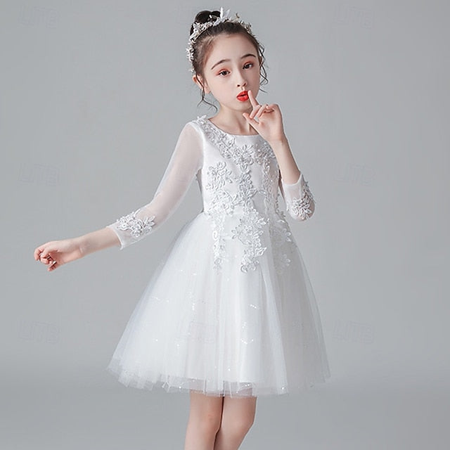 Kid's Flower Dress Girl Girls' Princess
