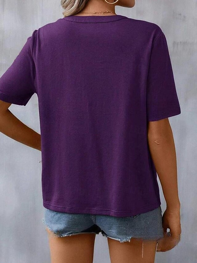 Women's Lace Shirt T Shirt Lace Patchwork Embroidered