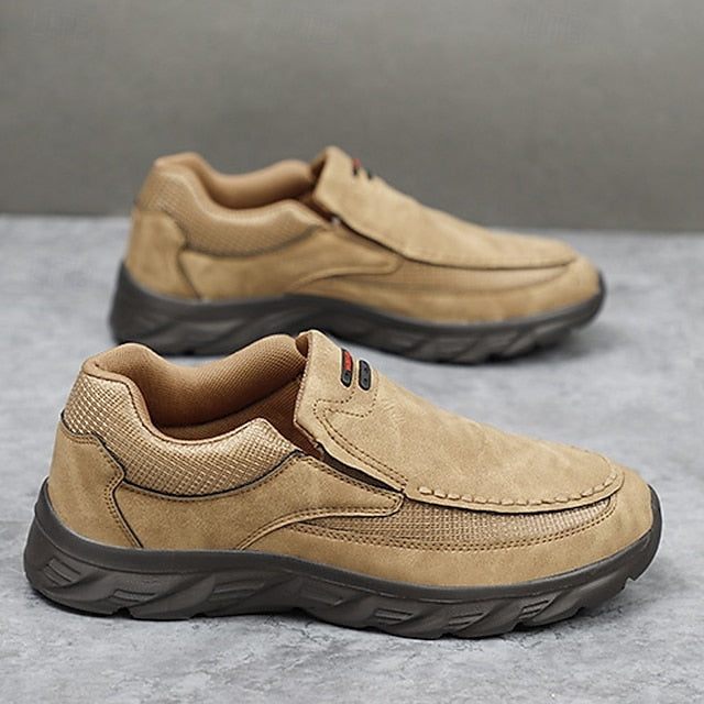 Suede Men's – Lightweight Slip-On Loafers