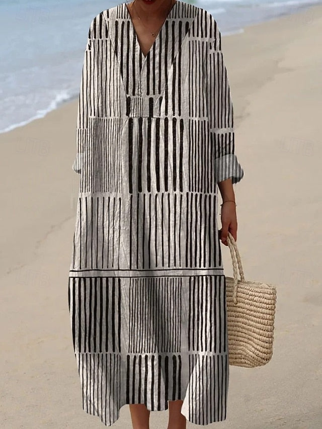 Women's Maxi Dress Sundress Shift Dress Vacation Casual