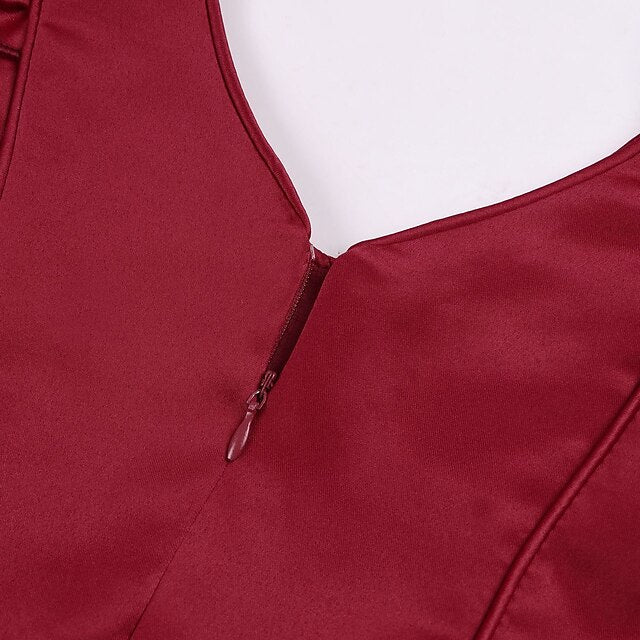 Formal Color Dress Kids Party Girls' Sleeveless Solid