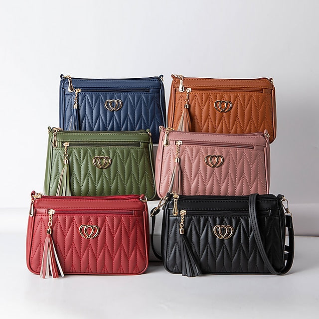 Crossbody Hobo PU Women's Bag Leather Shoulder