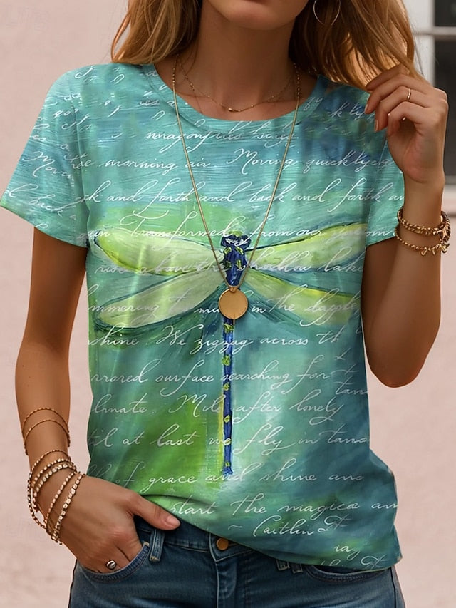 Women's T Shirt Graphic Animal Vintage Stylish Classic