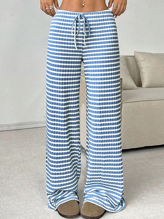 Women's Slacks Pants Trousers Streetwear Casual Full Length