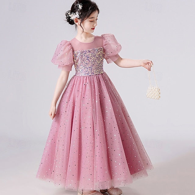 Princess Girl Kid's Girls' Flower Dress