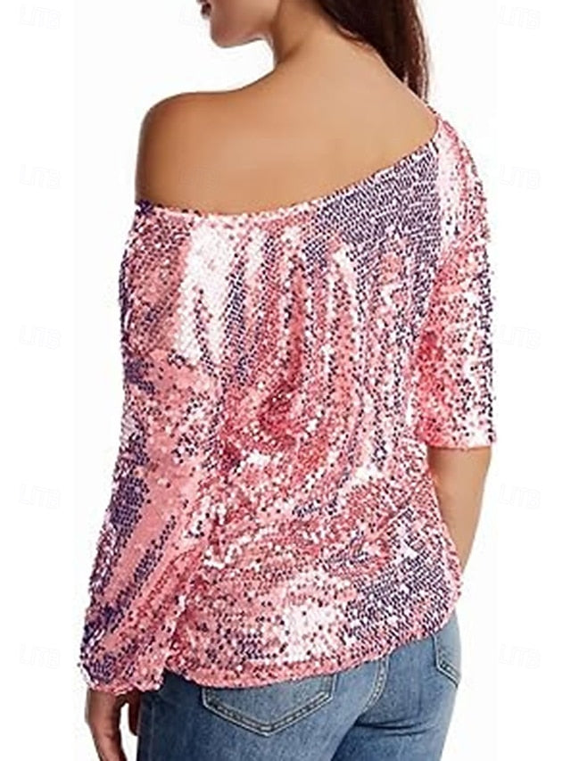 Women's Sequin Sparkly Party Glitter Sequins Sparkly
