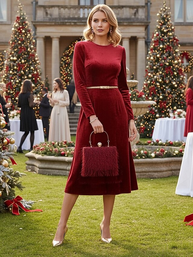 Green – Women's Red Party Elegant Handbag Christmas