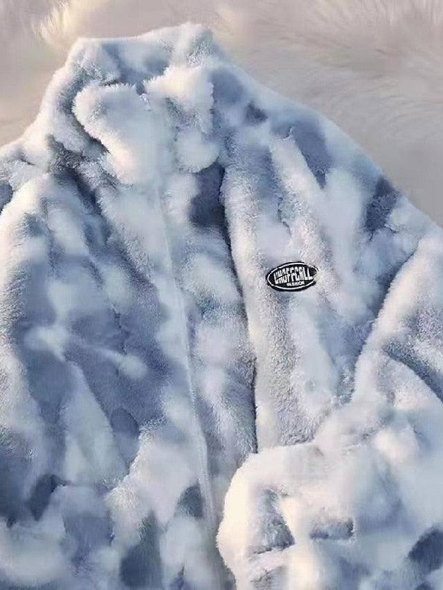 Jacket Faux Fur Coat Teddy Women's Warm Fleece