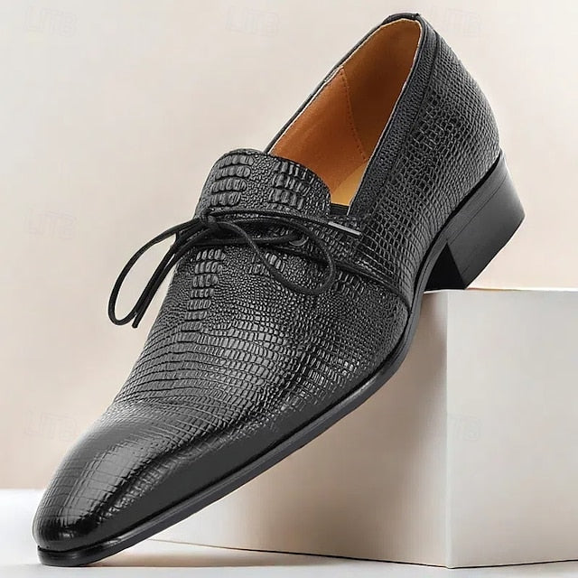 Men's Tan Oxford Shoes Leather – Genuine Vintage