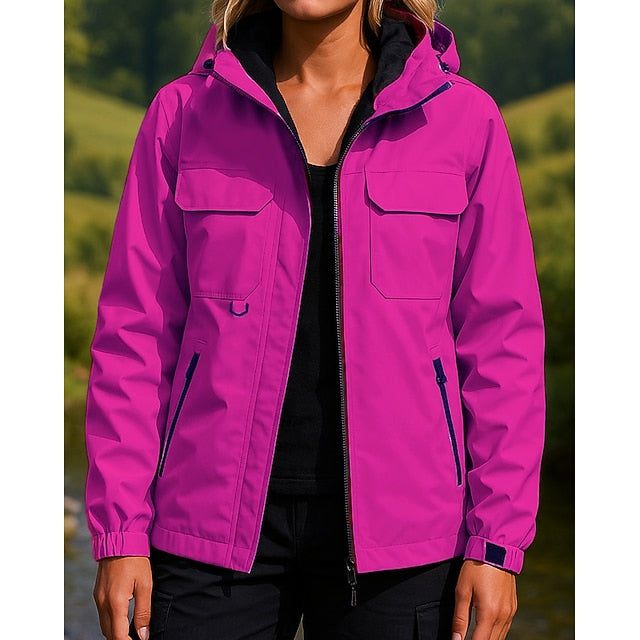 Women's Windbreaker Softshell Jacket Hiking Jacket Outdoor