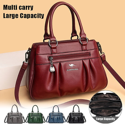 Leather PU Boston Women's Handbag Daily Holiday Zipper Bag