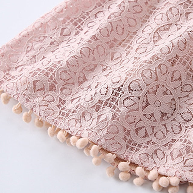 Color Kids Short Girls' Sleeve Party Solid Dress