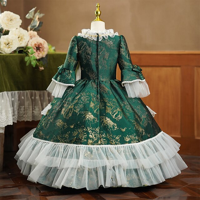 Gothic Party Rococo Costume Inspired Masquerade Dress Vintage