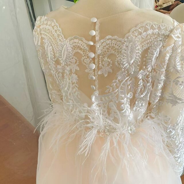 Wedding Girl Party Girls' Princess Dress Flower