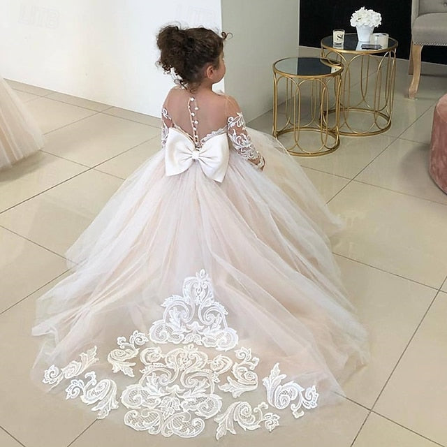 Dress Flower Girl Girls' Princess Kid's