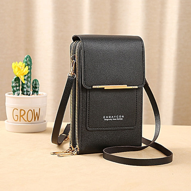 Coin Mobile Phone Purse Wallet Women's Crossbody Bag