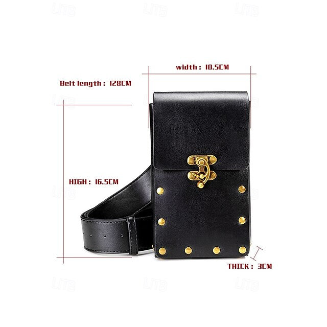 Waist Leather Women's Faux with Bohemian Western Bag