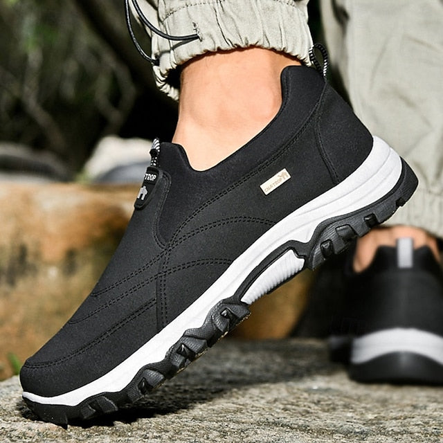 PU Breathable Loafers Men's Slip-Ons Leather