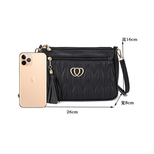 Crossbody Hobo PU Women's Bag Leather Shoulder