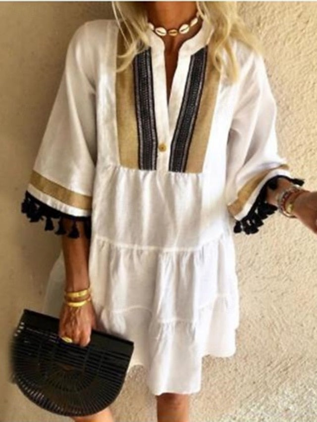 Women's Mini Dress Casual Dress Floral Dress Summer Dress