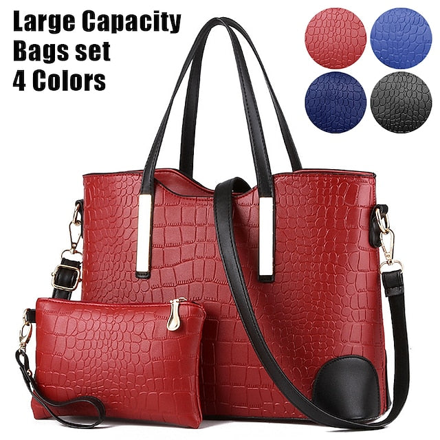 Handbag Shoulder Bag Crossbody Boston PU Women's