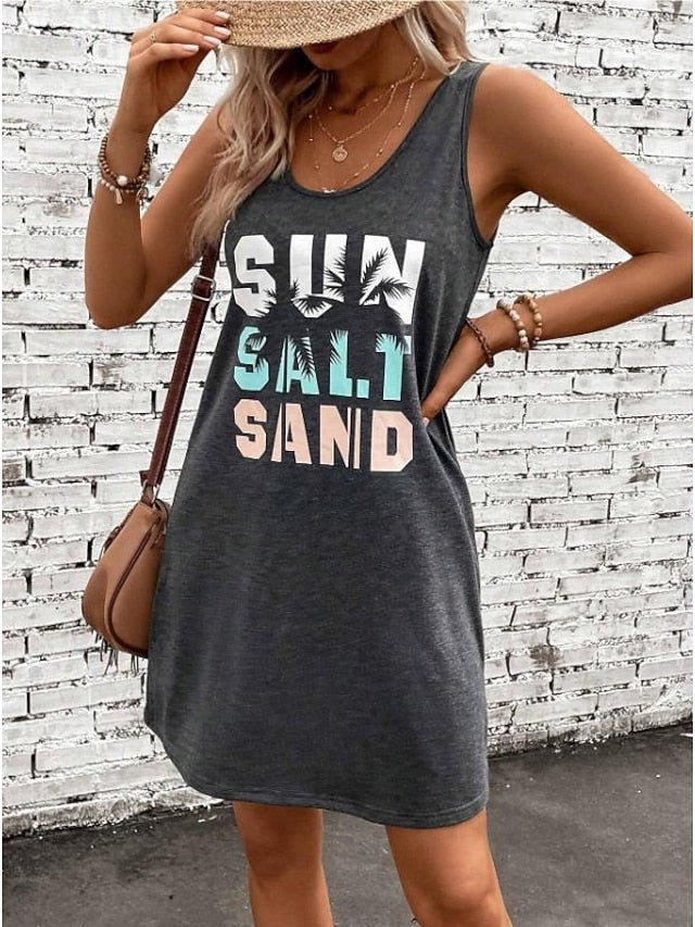Women's Mini Dress Summer Dress Vacation Casual Beach Daily