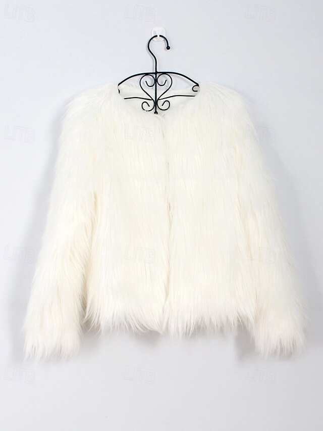 Coat Furs Women's Faux Comfortable Fur Leathers Warm