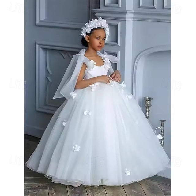 Party Communion Flower Girls' Girl First Dress